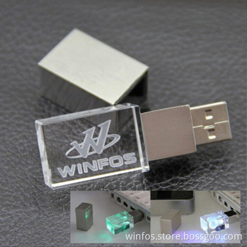 Exclusive Private Model, Crystal USB Flash Drive